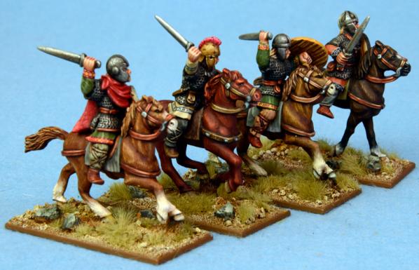 Saga: Mounted Goth Hearthguards (4)