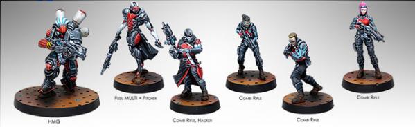 Infinity (#717) Nomads: Tunguska Jurisdictional Command (Nomads Sectorial Starter Pack) (6)