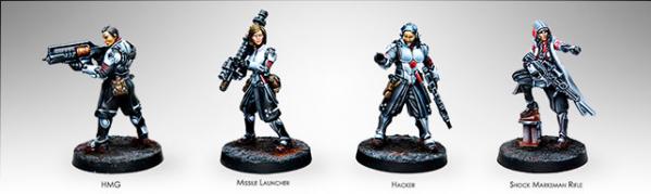 Infinity (#718) Non-Aligned Armies NA2: Keisotsu Butai (4)