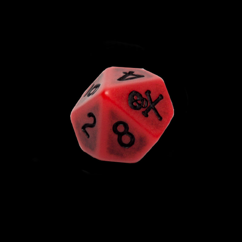 Blood & Plunder: Blood Red D10 Dice Set (6)