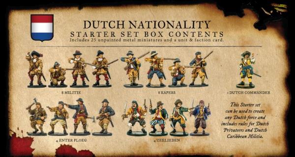 Blood & Plunder: Dutch Nationality Starter Set