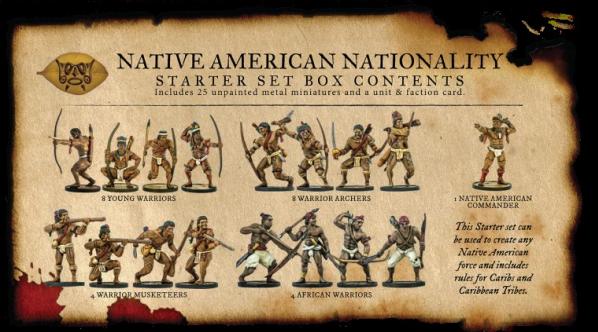 Blood & Plunder: Native American Nationality Starter Set
