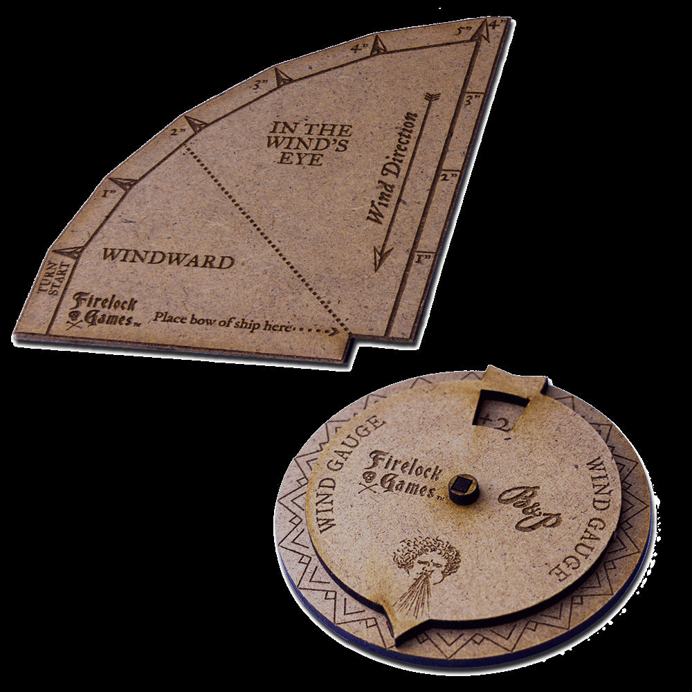 Blood & Plunder: (Accessory) Sea Template Set