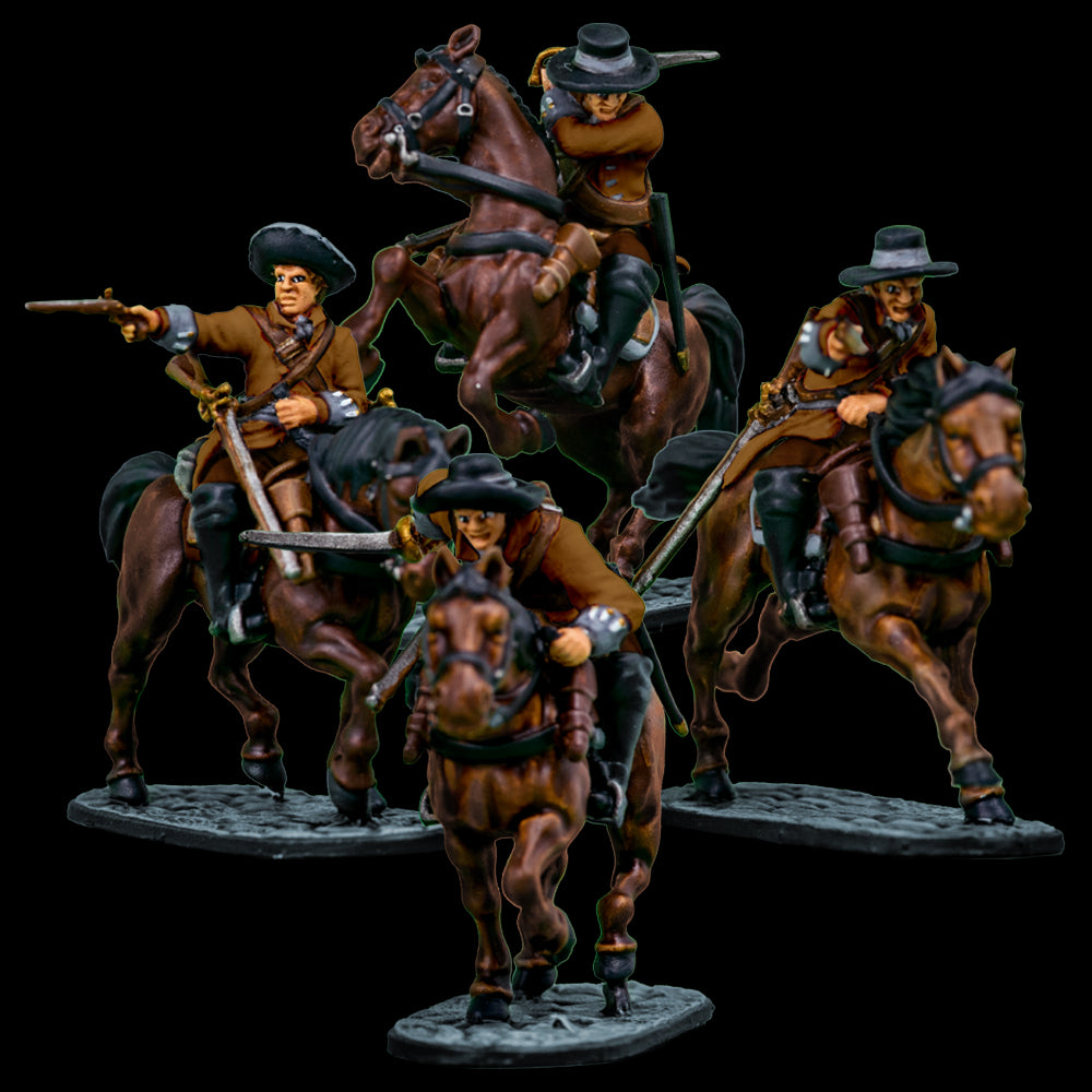 Blood & Plunder: (European) European Militia Cavalry Unit (4)