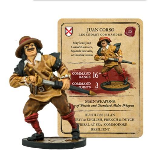 Blood & Plunder: (Spanish) Juan Corso Legendary Commander