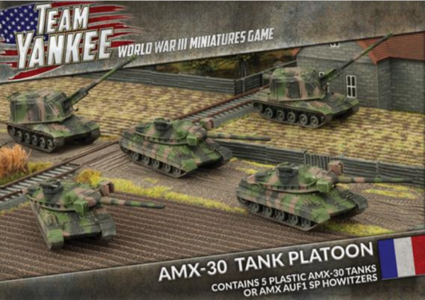 Team Yankee: (French) AMX-30 Tank Platoon (5)