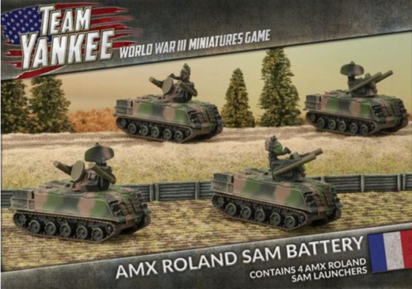 Team Yankee: (French) AMX Roland SAM Battery (4)