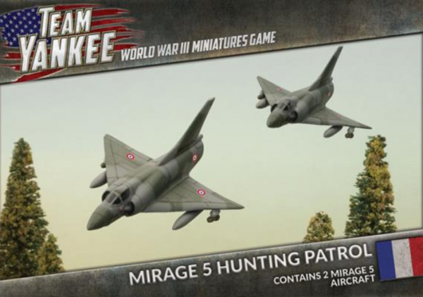 Team Yankee: (French) Mirage 5 Hunting Patrol (2)