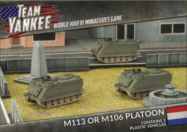 Team Yankee: (Dutch) M113 or M106 Platoon (3)