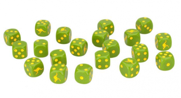Team Yankee: Australian Dice Set (20)