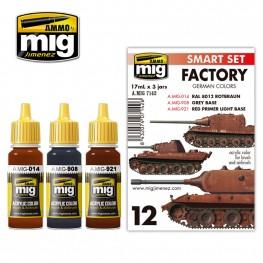 AMMO: Acrylic Paint Set - (Smart Set) German Factory Colors