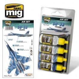 AMMO: Acrylic Paint Set - (Smart Set for Aircraft) SU-33 Colors