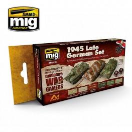 AMMO: Acrylic Paint Set - (Wargames) 1945 Late German Set