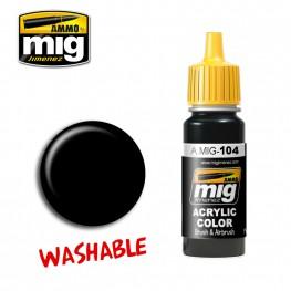 AMMO: Washable Paints - Black (17ml)