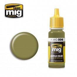 AMMO: Acrylic Paint - RAL 7008 Graugrun Opt2 (17ml)