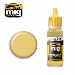 AMMO: Acrylic Paint - RAL 8020 Gelbbraun (17ml)