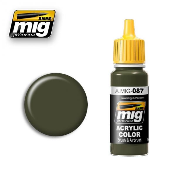 AMMO: Acrylic Paint - RAL 6014 Gelboliv (17ml)