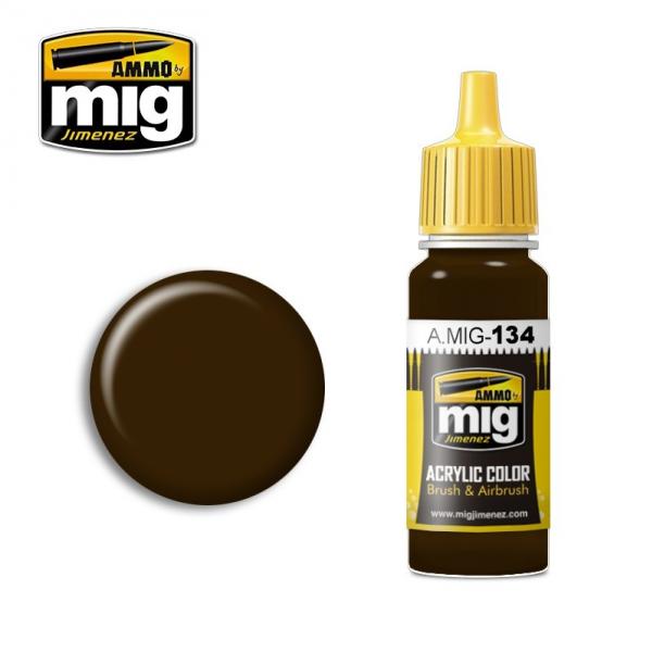 AMMO: Acrylic Paint - Burnt Brown Red (17ml)