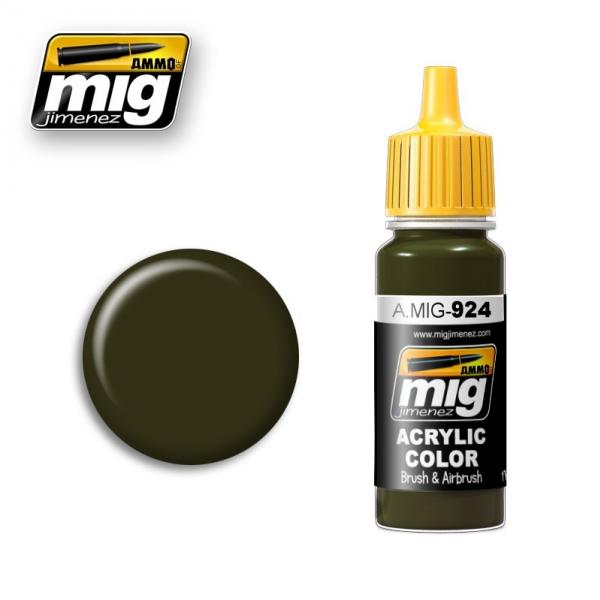 AMMO: Acrylic Paint - Olive Drab Shadow (17ml)
