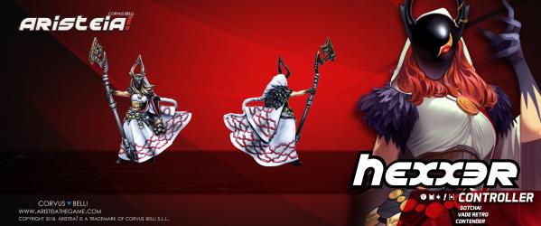 Aristeia!: Hexxer ''Nomad Witch'' (1)