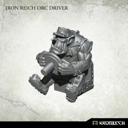 Kromlech Miniatures: Iron Reich Orc Driver (1)