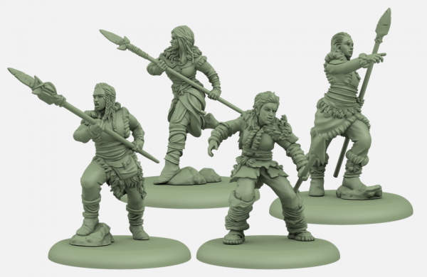 Song of Ice & Fire Miniatures Game: Free Folk Spearwives Unit Box