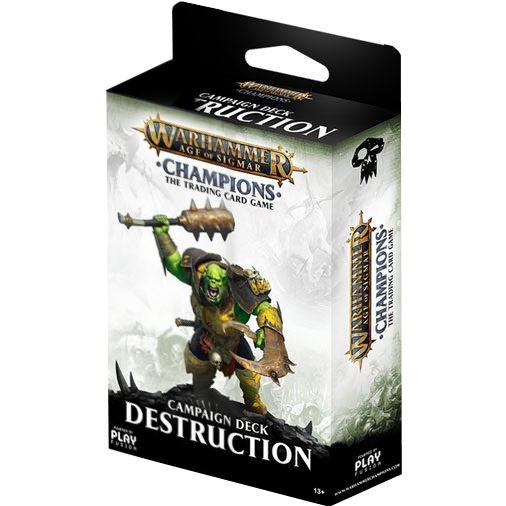 Warhammer Age of Sigmar: Champions Campaign Deck (Destruction)