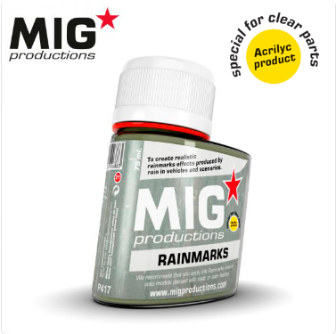 MIG Productions: (Washes & Effects) RAINMARKS (75ml)