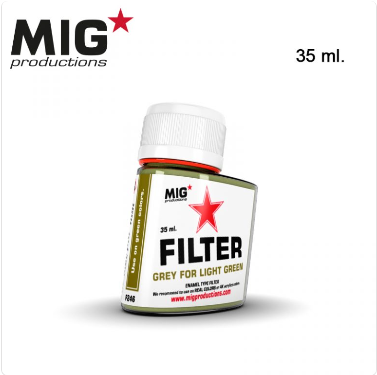 MIG Productions: (Filters) GREY FOR LIGHT GREEN (35ml)