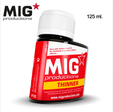 MIG Productions: Thinner For Washes (125ml)