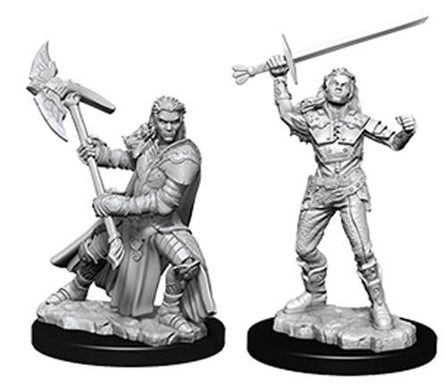 D&D Nolzurs Marvelous Unpainted Minis: Female Half-Orc Fighters (2)