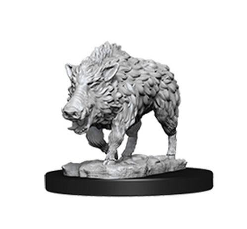 WizKids Deep Cuts Unpainted Miniatures: Wild Boar