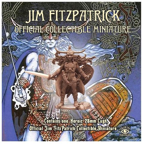 Lucid Eye: Jim FitzPatrick Official Collectible Miniature - Lugh