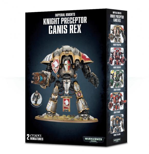 Warhammer 40K: Imperial Knights - Knight Preceptor Canis Rex / Knight Questoris