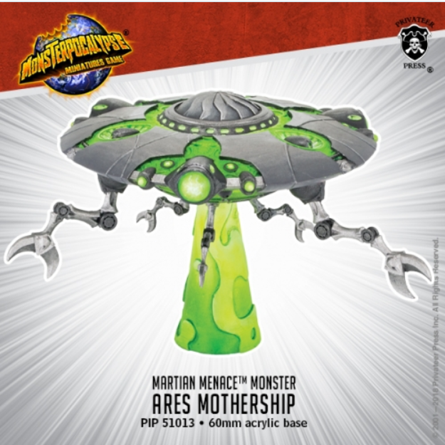 Monsterpocalypse: Ares Mothership - Martian Menace Monster (metal/resin)