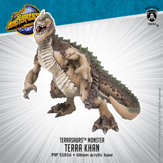 Monsterpocalypse: Terra Khan - Terrasaur Monster (resin)