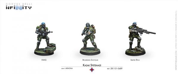 Infinity (#689) Ariadna: Kazak Spetsnazs (3)