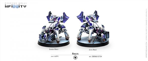 Infinity (#734) ALEPH: Rebots (2) [MFG OOP]