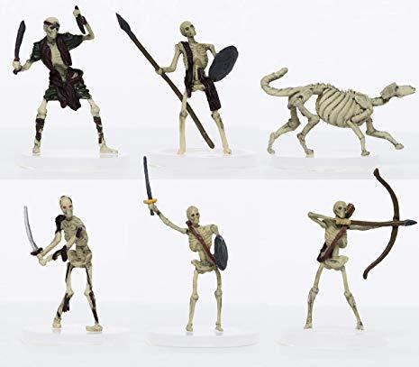 28mm Fantasy: Characters of Adventure (Skeletons) - Set A (6)