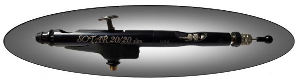 Airbrush: Sotar Slim Fine (.2) Needle/Nozzle Gravity Feed Dual Action Airbrush with Color Cavity