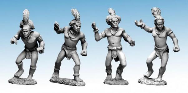28mm Modern: Darkest Africa - Shilluk Spearmen 2 (4)