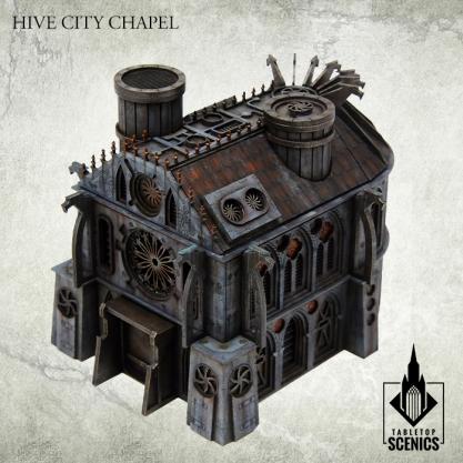 Kromlech Tabletop Scenics: Hive City Chapel
