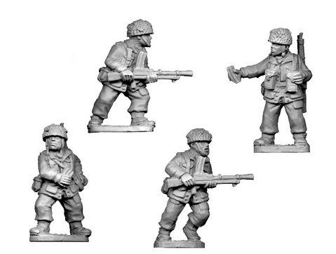 Crusader Miniatures: British Para Bren Teams (4)