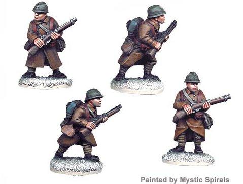 Crusader Miniatures: French Riflemen I (4)