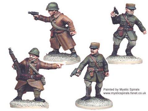 Crusader Miniatures: French Infantry Command (4)