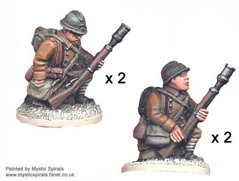 Crusader Miniatures: French Rifle Grenadiers (4)