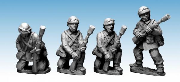 Crusader Miniatures: French M/C Troop Rifle Grenadiers (4)