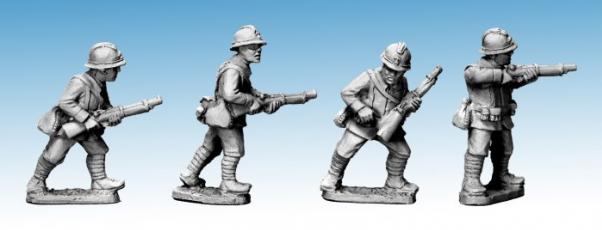 Crusader Miniatures: Dragon Portes Riflemen I (4)