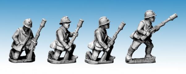 Crusader Miniatures: Dragon Portes VB Rifle Grenadiers (4)