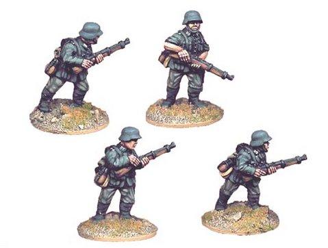 Crusader Miniatures: German Riflemen I (4)